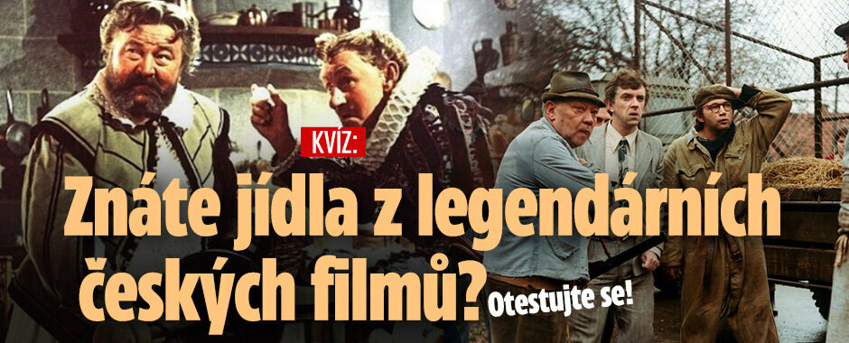 Kvíz: Znáte jídla z legendárních českých filmů? Otestujte se!