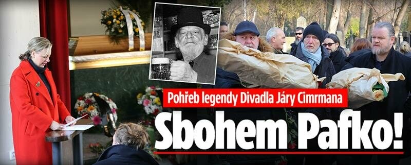 Cimrmani se loučili se svým barmanem: Sbohem, Pafko!