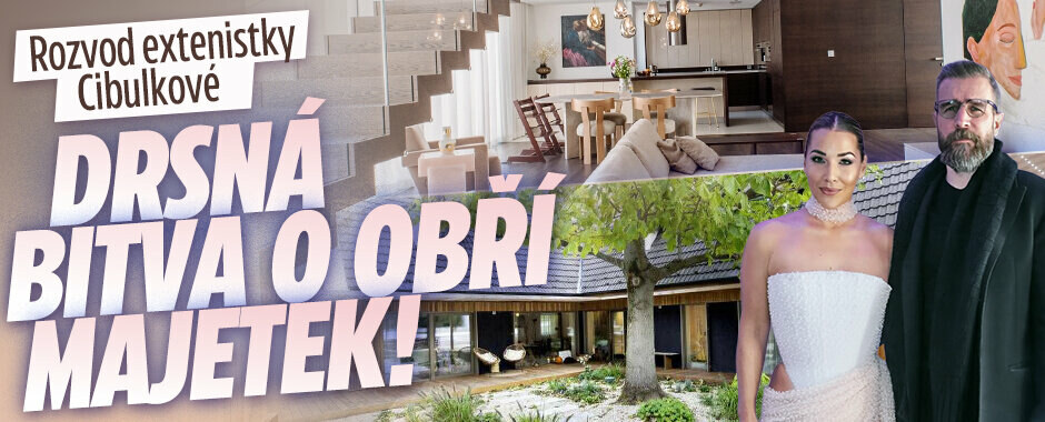 Rozvod extenistky Cibulkové: Drsná bitva o obří majetek