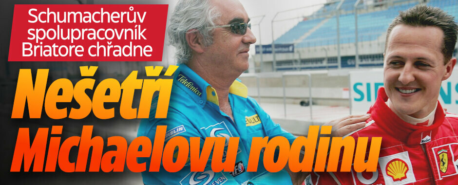 Schumacherův spolupracovník Briatore chřadne: Postěžoval si na Michaelovu rodinu