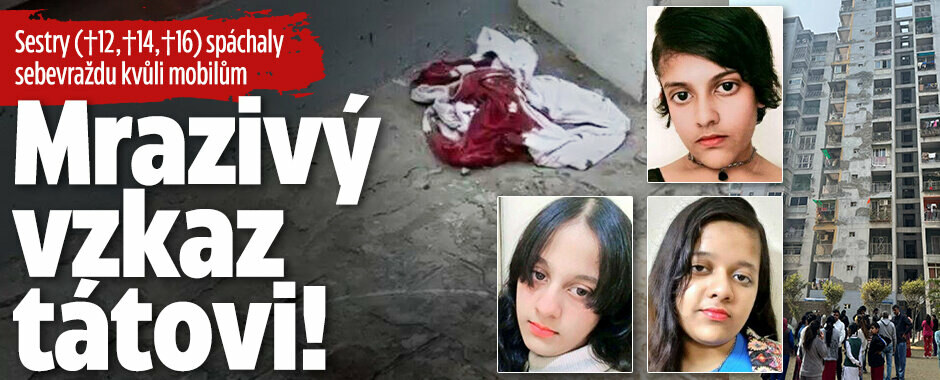 Sestry (†12,†14,†16) posedlé Koreou spáchaly sebevraždu kvůli mobilům: Mrazivý vzkaz tátovi!