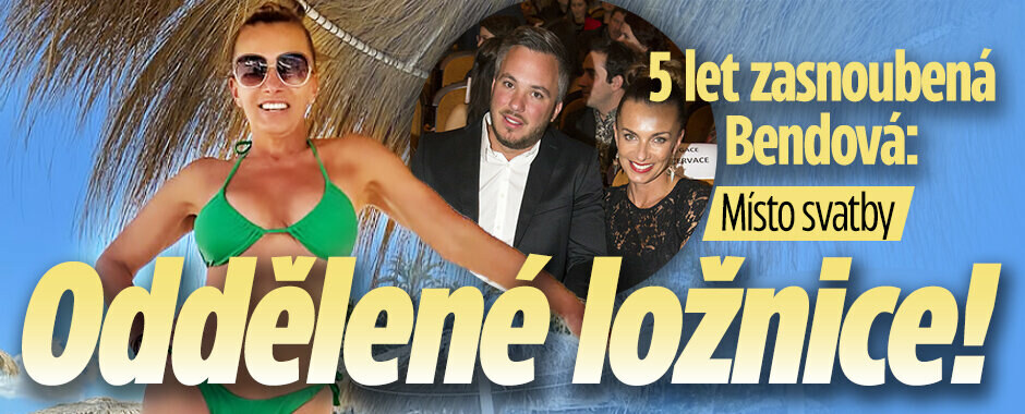 5 let zasnoubená Alice Bendová: Místo svatby oddělené ložnice!   