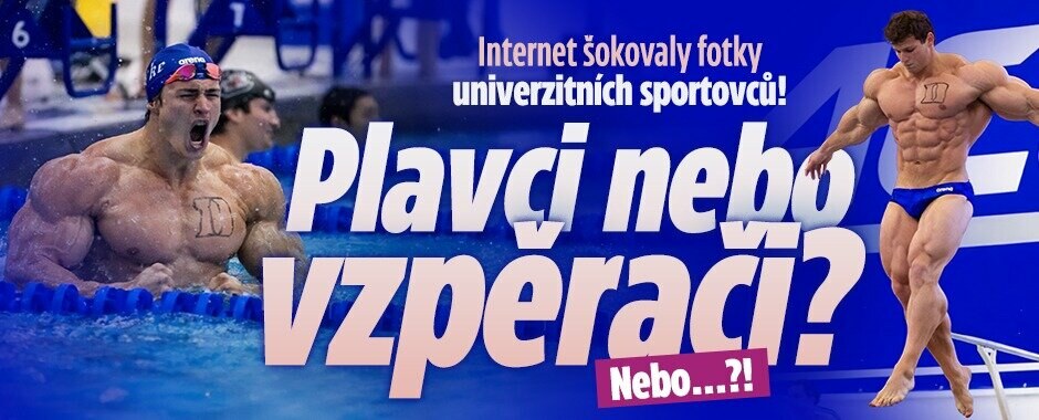Plavci nebo vzpěrači? Internet obletěly fotky nabušených sportovců!