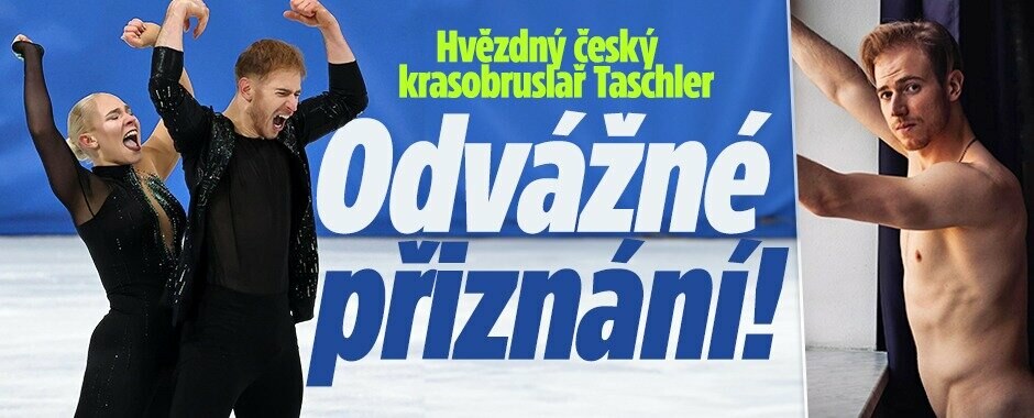 Krasobruslař Taschler: Odvážné přiznání