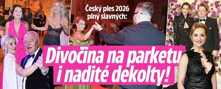Český ples 2026 plný slavných: Divočina na parketu i nadité dekolty!   