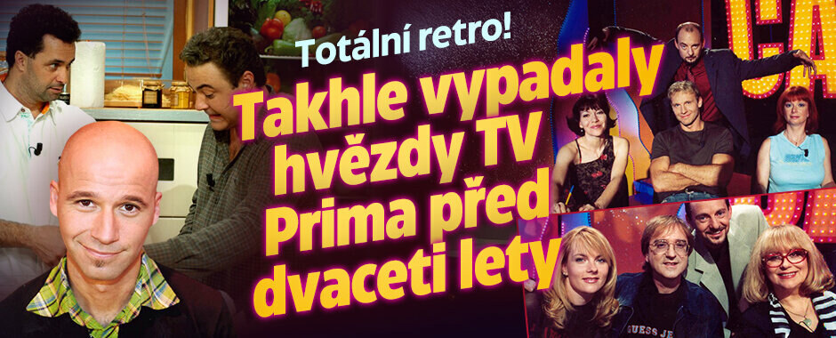 Bizarní retro: Takhle vypadaly hvězdy TV Prima před dvaceti lety!