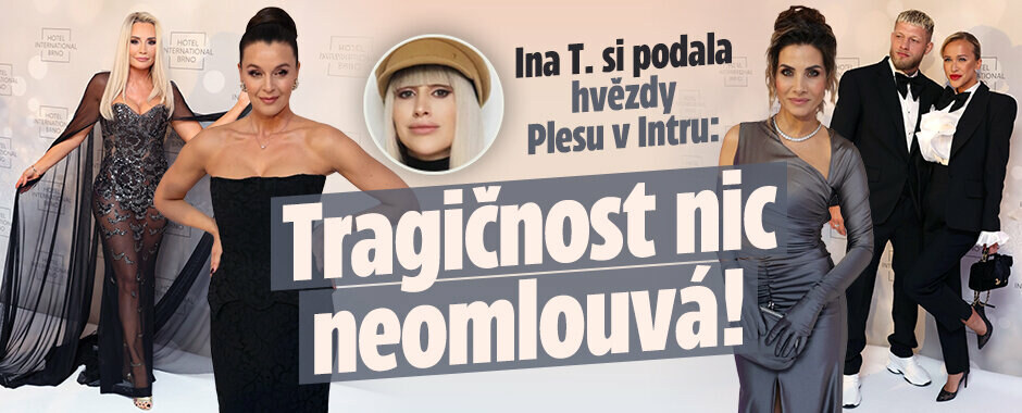 Ina T. si podala hvězdy Plesu v Intru: Tragičnost nic neomlouvá!