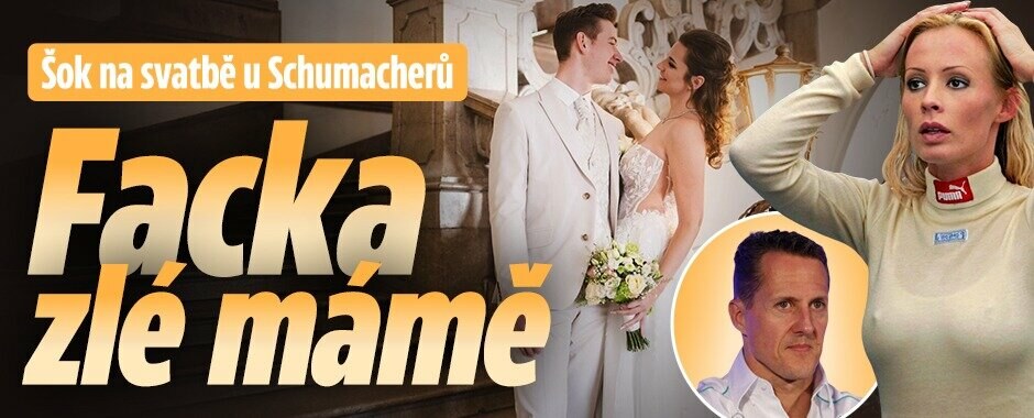 Šok na svatbě u Schumacherů: Facka zlé mámě