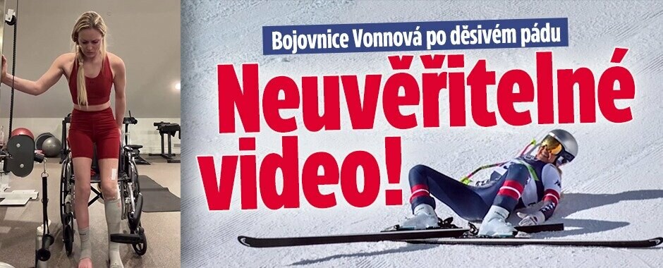 Silné video Vonnové z posilovny: Zase maká a pomáhá jí vozík. Podpora od LeBrona