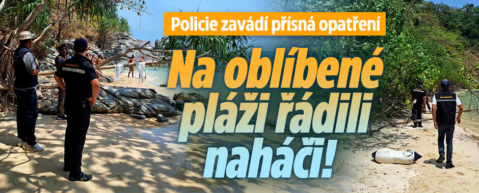 Na oblíbené pláži řádili naháči! Policie zavedla přísná opatření