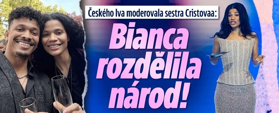 Českého lva poprvé moderovala stand-up komička ze zámoří a sestra Cristovaa: Bianca rozdělila národ!