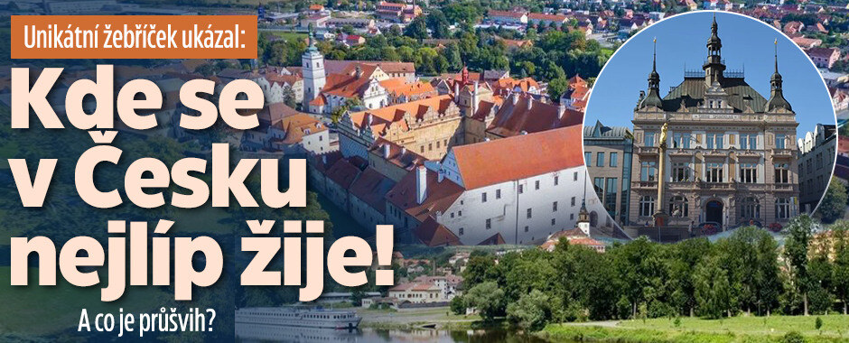 Unikátní žebříček ukázal: Kde se v Česku nejlíp žije!