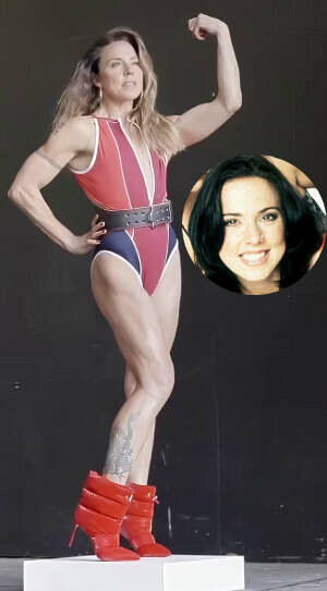 Drsná Mel C alias Sporty Spice: Svaly jako gladiátorka! 