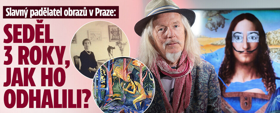 Z padělatele malířem: Wolfgang Beltracchi má výstavu v Praze. Strávil 3 roky ve vězení