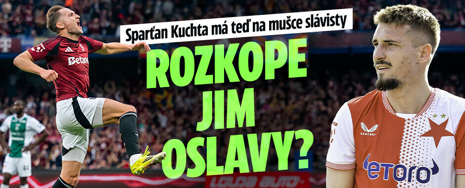 Sparťan Kuchta už neradí, ale střílí, a na mušce má teď slávisty: Rozkope jim oslavy?!