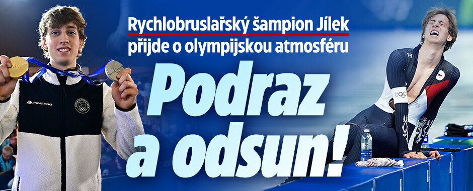 Rychlobruslařský šampion Jílek přijde o olympijskou atmosféru: Podraz!