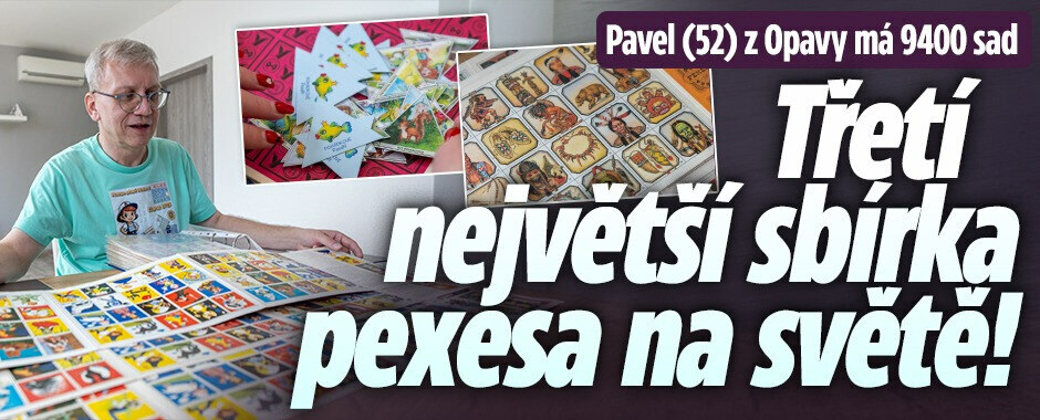 Vášeň pro pexeso: Pavel (52) má 9400 sad, třetí největší sbírku na světě!