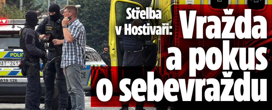Střelba v pražské Hostivaři: Muž zavraždil ženu a zbraň obrátil proti sobě!