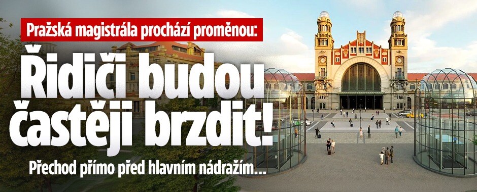 Hlavní tah centrem Prahy prochází proměnou: Řidiči budou častěji brzdit! Čtyři špunty na magistrále?