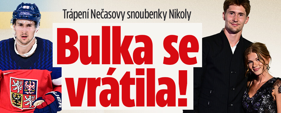 Trápení Nečasovy snoubenky Nikoly: Bulka se vrátila!