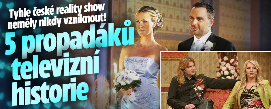 Tyhle české reality show neměly nikdy vzniknout! 5 propadáků televizní historie