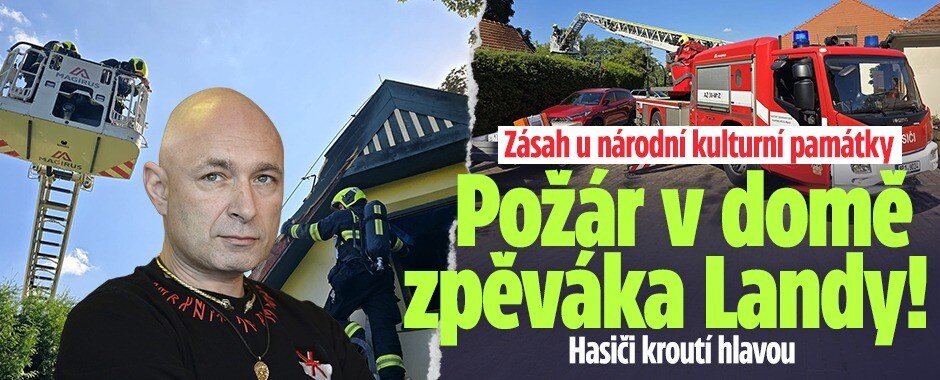 U Daniela Landy hořelo! V památkově chráněném domě vypalovali vosy