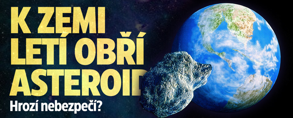 K Zemi letí obří asteroid: Hrozí nebezpečí? 