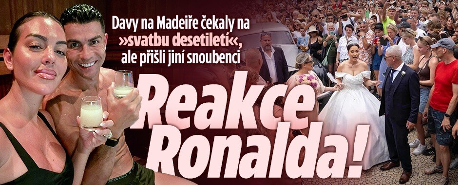 Ronaldova »svatba« pobláznila Madeiru: Cristiano, kde jsi? Jak reagoval