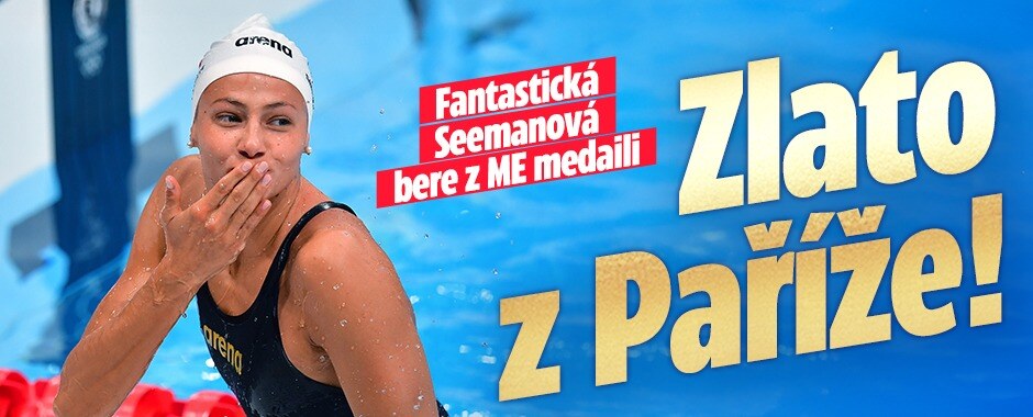 Seemanová je potřetí mistryní Evropy na 200 metrů kraul! Má i český rekord