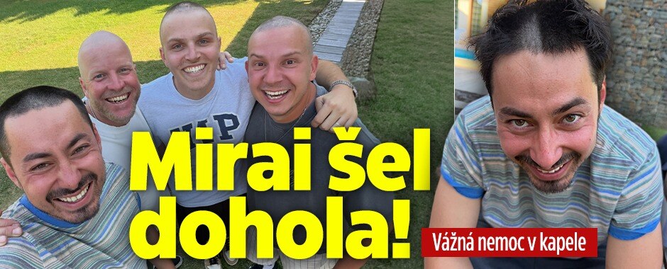 Mirai šel dohola! Důvodem je vážná nemoc