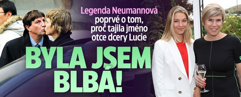 Legenda Neumannová poprvé o tom, proč tajila jméno otce dcery Lucie: Byla jsem blbá!