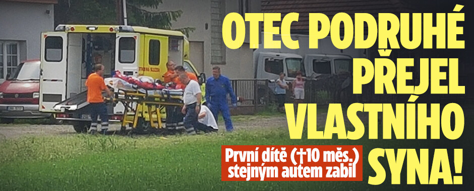 Otec podruhé přejel vlastního syna: První dítě (†10 měs.) stejným autem zabil