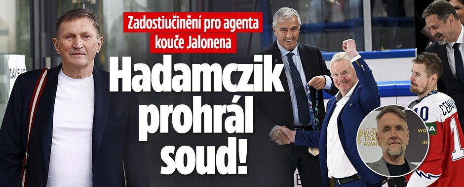 Zadostiučinění pro agenta kouče Jalonena: Hadamczik prohrál soud