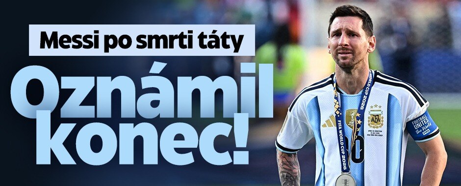 Messi oznámil konec v reprezentaci: Láme mi to srdce, ale přišel správný okamžik