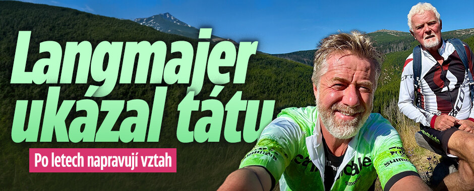 Jiří Langmajer ukázal tátu: Po letech obnovují vztah