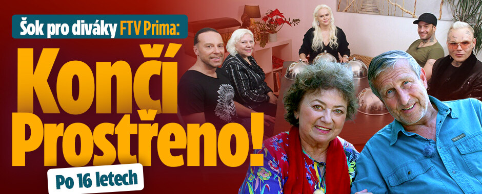 Šok pro diváky FTV Prima: Končí Prostřeno! Po 16 letech