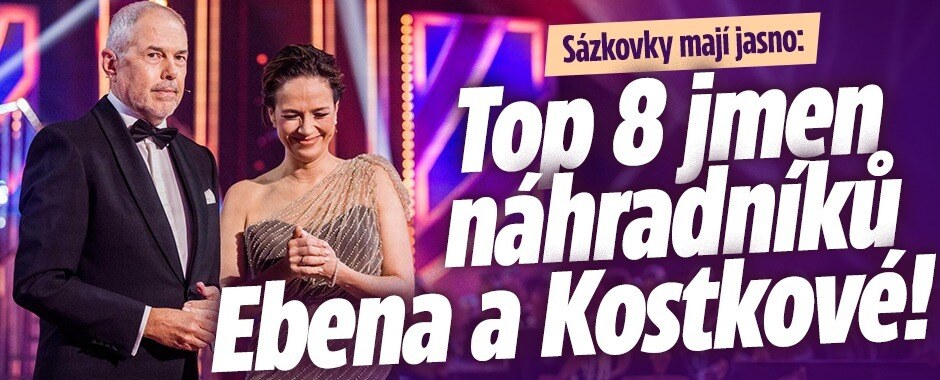 Sázkovky mají jasno: Top 8 jmen náhradníků Ebena a Kostkové!