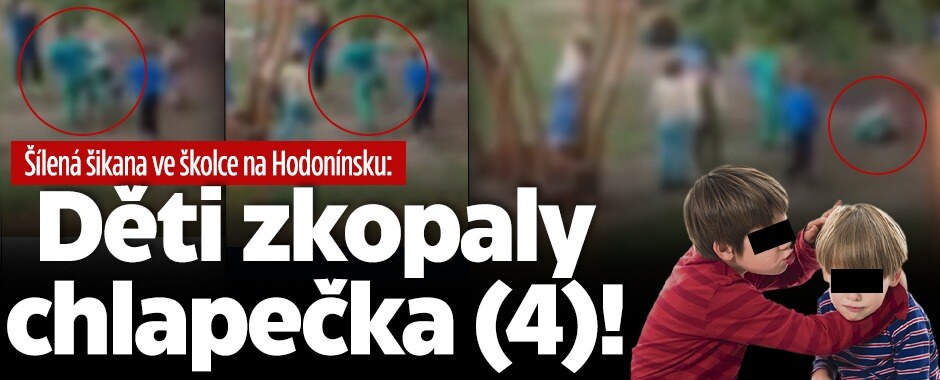 Šílená šikana ve školce na Hodonínsku: Děti zkopaly chlapečka (4)!