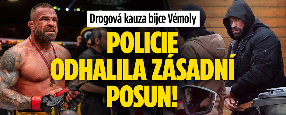 Drogová kauza bijce Vémoly: Policie odhalila zásadní posun!